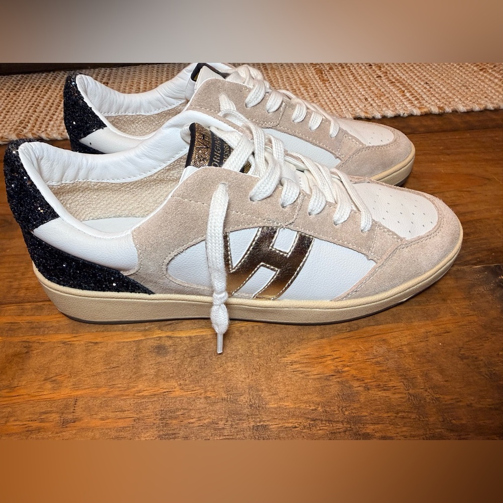 Vintage Havana-  quick metallic slip on sneakers